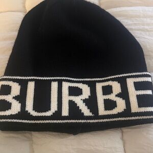 Burberry Monochrome Logo Beanie